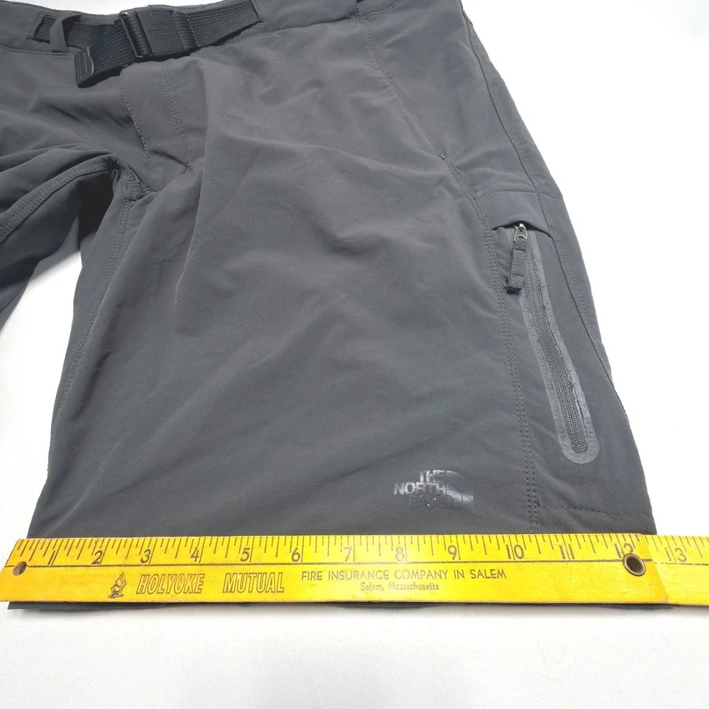 The North Face Belted Shorts Mens 38‎ Gray Hiking Trail Cargo